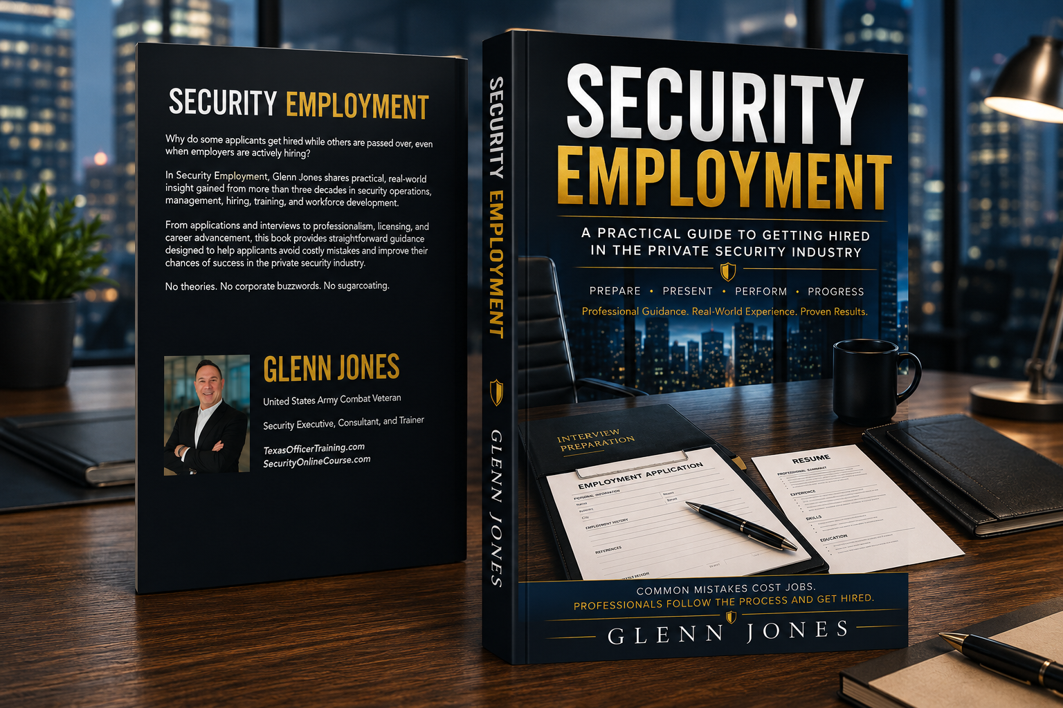 Security Employment Book Advertisement